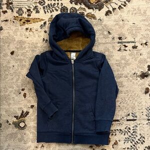 Carter's Dark Blue Zip-Up Hoodie